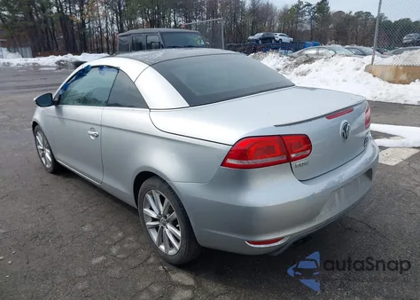 2012 Volkswagen Eos Komfort z USA, uszkodzony, nr VIN WVWBW7AH0CV002570